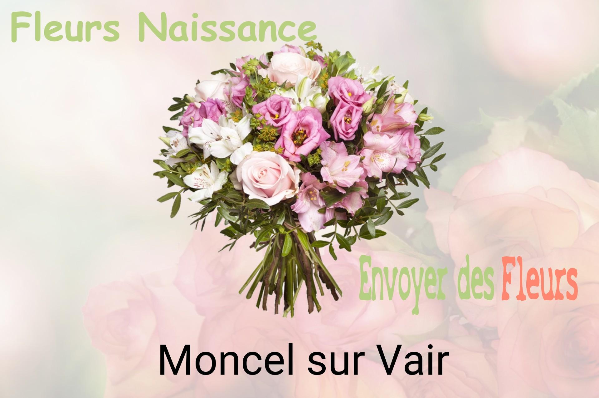 Bouquet de fleurs de naissance livré à Moncel-sur-Vair