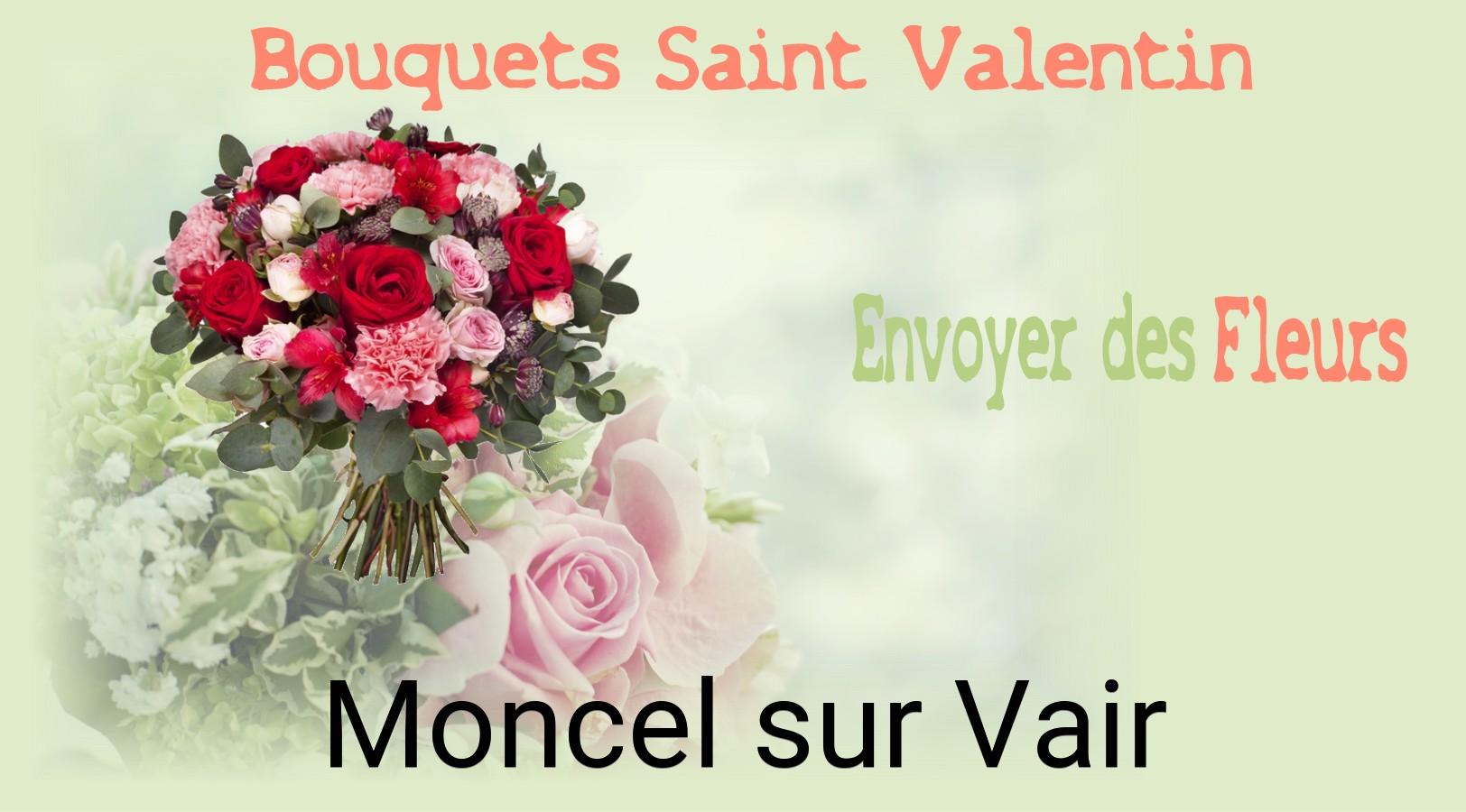 Roses de Saint-Valentin livrées à Moncel-sur-Vair